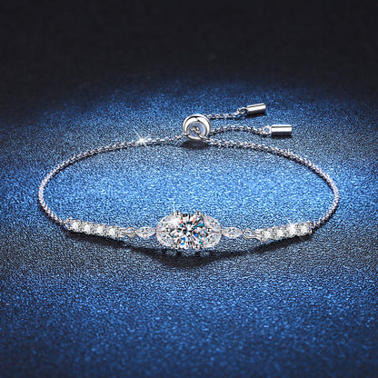 [Super CiCi]BLOOMING STAR-FLOWER MOISSANITE BRACELET