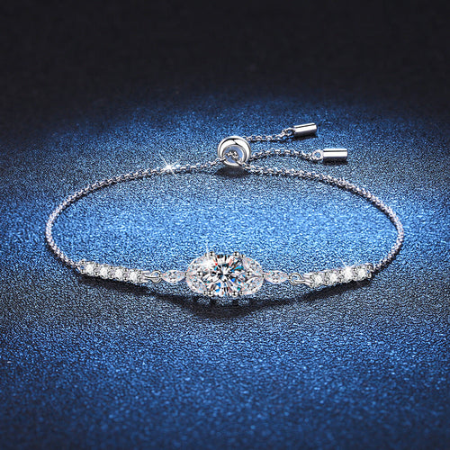[Super CiCi]BLOOMING STAR-FLOWER MOISSANITE BRACELET