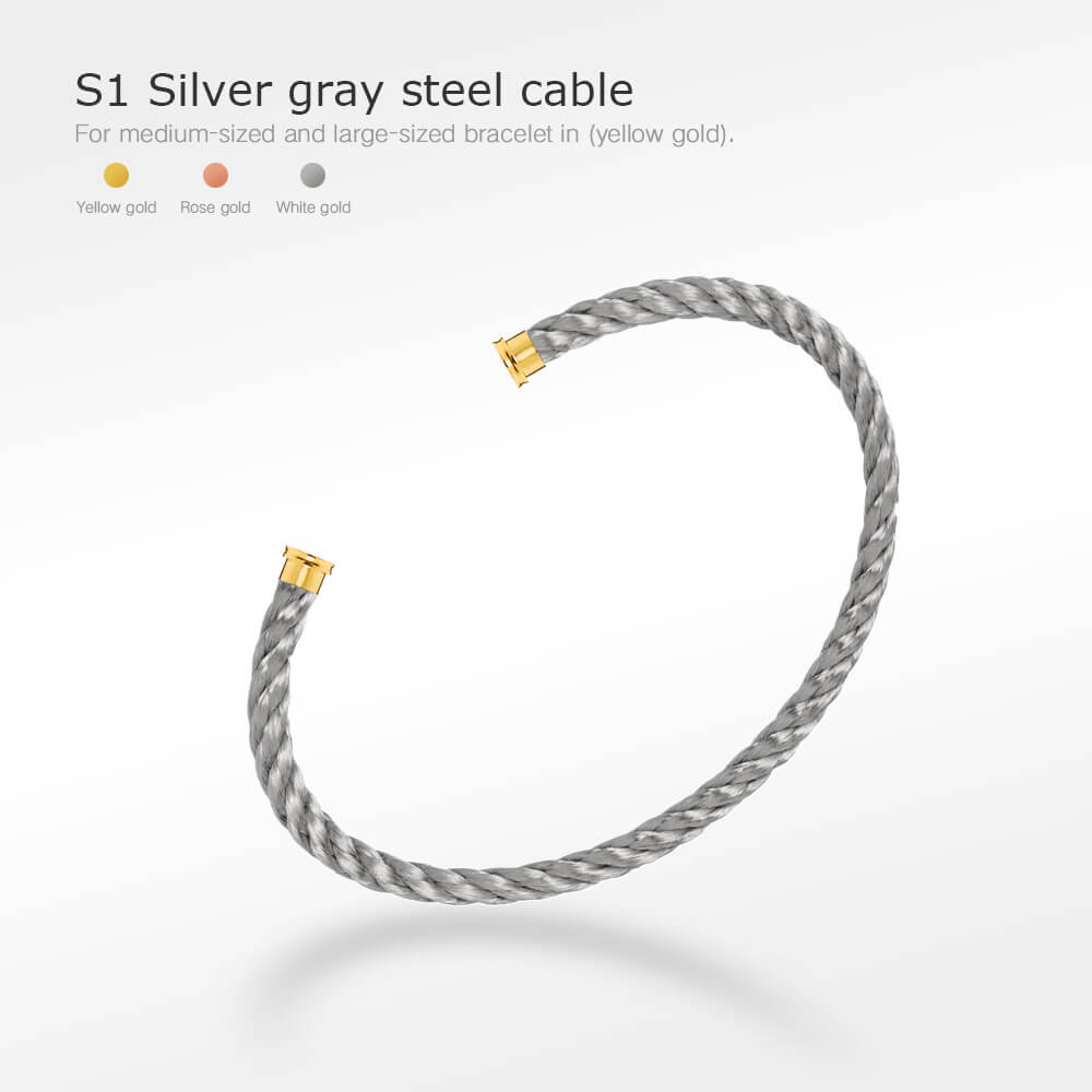 [Super CiCi ]FORCE SERIES BRACELET CABLES 50 CHOICES (DIY SELECTION)
