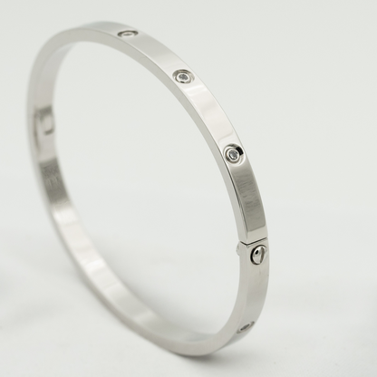 [Super CiCi ]LOVE BRACELET 3.65MM 10 DIAMONDS