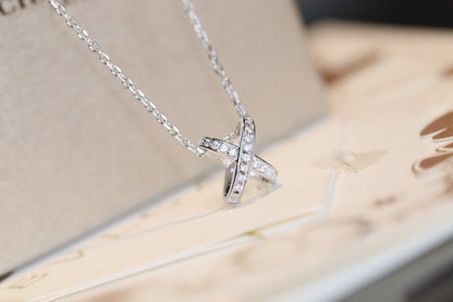 [Super CiCi ]JEUX DE DIAMOND NECKLACE