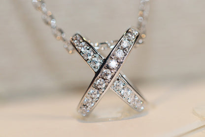 [Super CiCi ]JEUX DE DIAMOND NECKLACE