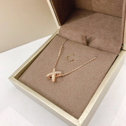 [Super CiCi ]JEUX DE DIAMOND NECKLACE