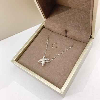 [Super CiCi ]JEUX DE DIAMOND NECKLACE