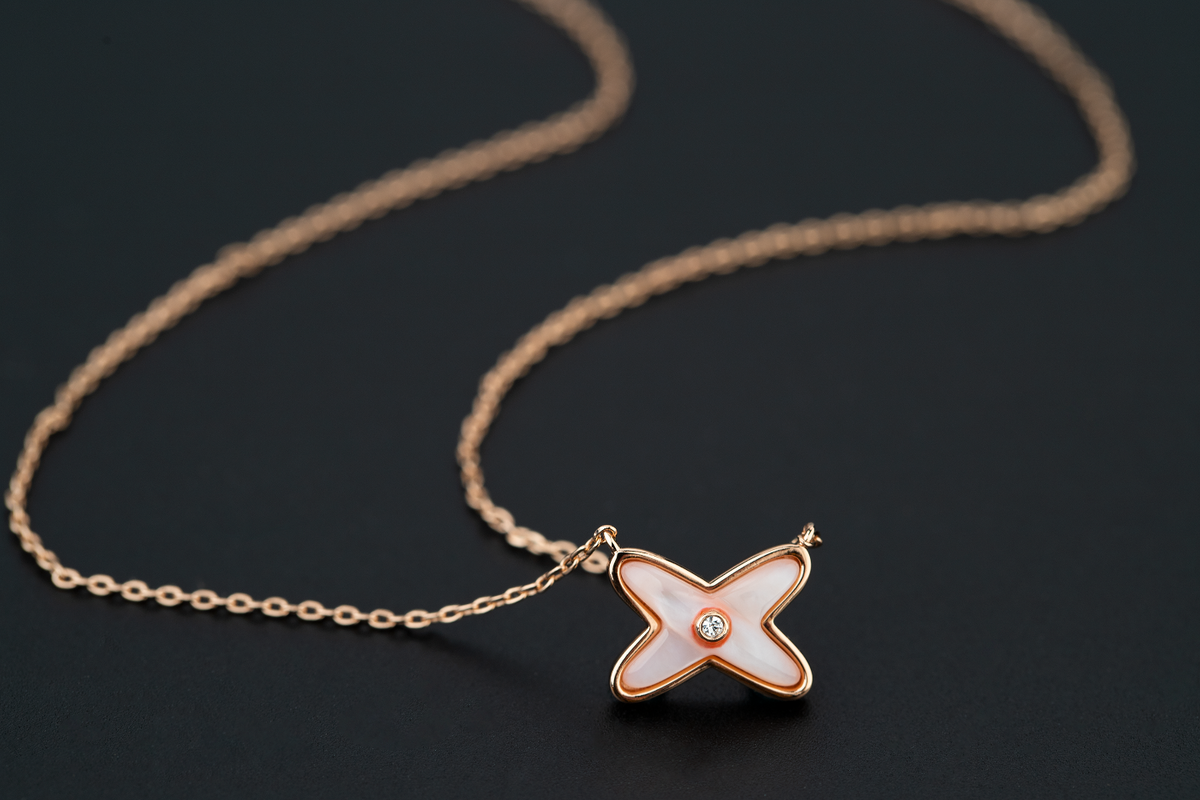[Super CiCi ]JEUX DE NECKLACE 1 DIAMOND
