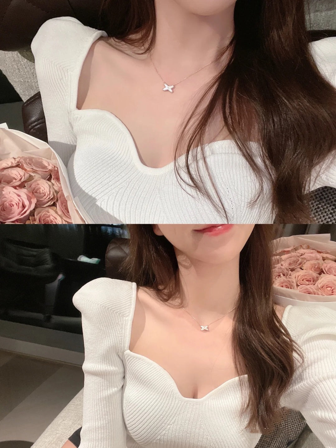 [Super CiCi ]JEUX DE NECKLACE 1 DIAMOND