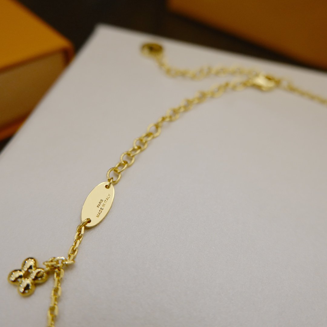 [Super CiCi ]BLOOMING SUPPLE NECKLACE BRASS