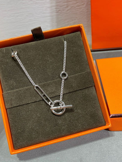 [Super CiCi ]HM STERLING CHAINE D'ANCRE HEART