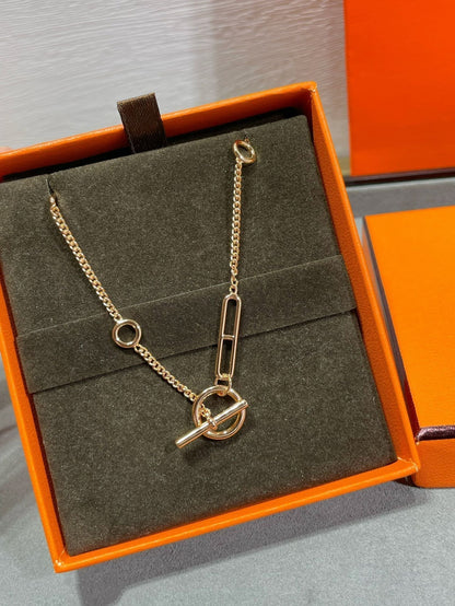 [Super CiCi ]HM STERLING CHAINE D'ANCRE HEART