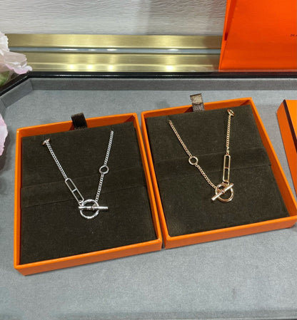 [Super CiCi ]HM STERLING CHAINE D'ANCRE HEART