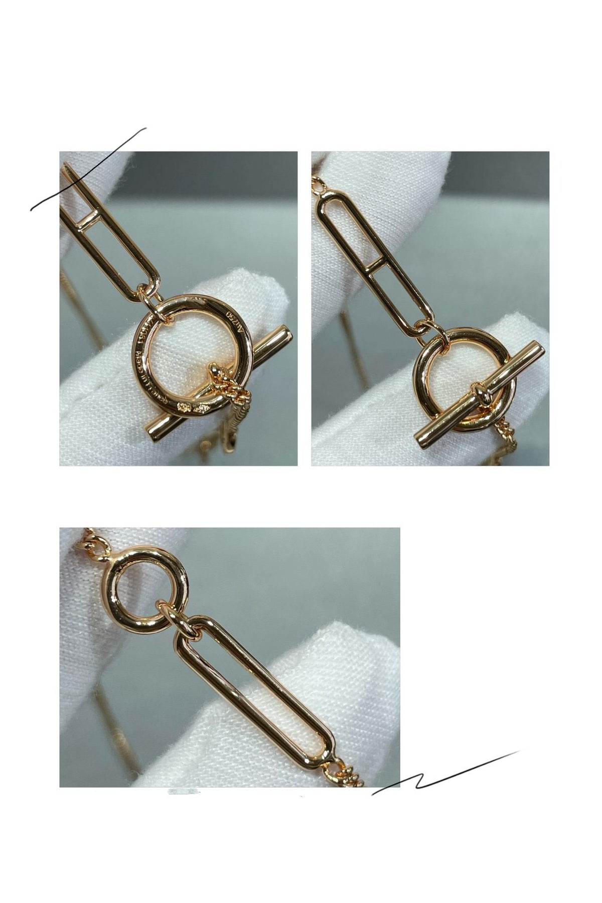 [Super CiCi ]HM STERLING CHAINE D'ANCRE HEART