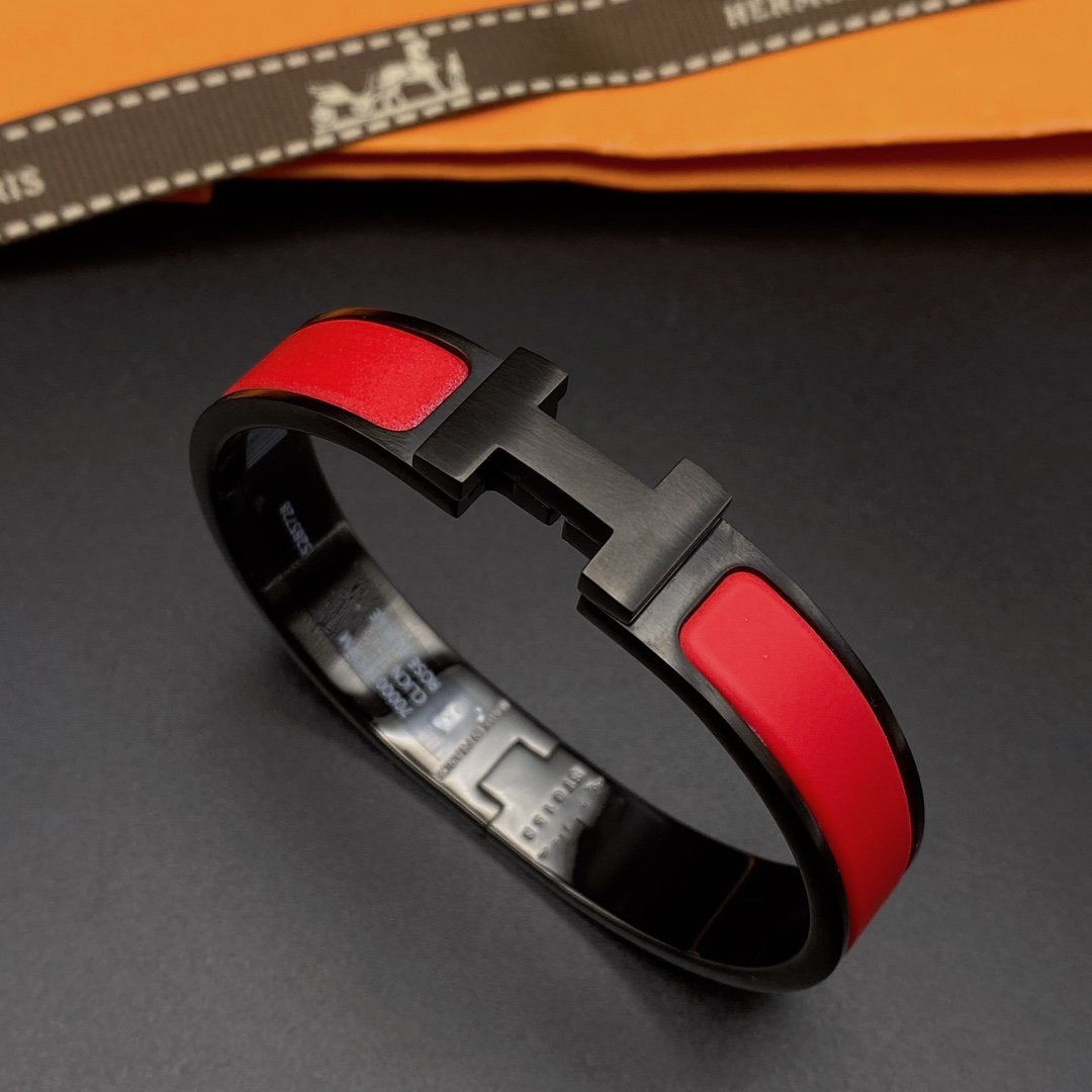 [Super CiCi ]CLIC HM SO BLACK RED BRACELET