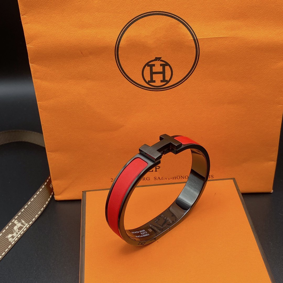 [Super CiCi ]CLIC HM SO BLACK RED BRACELET