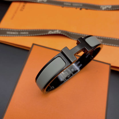 [Super CiCi ]CLIC HM SO BLACK GREY BRACELET