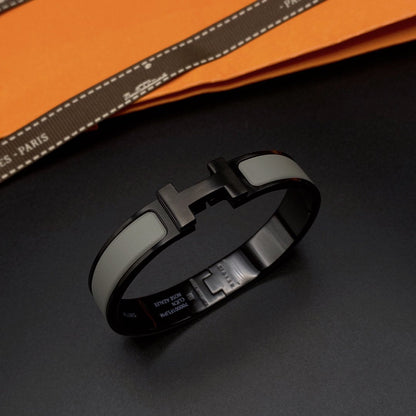 [Super CiCi ]CLIC HM SO BLACK GREY BRACELET