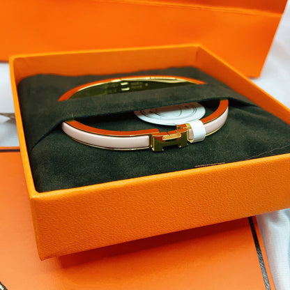 [Super CiCi ]CLASSIC HM CLIC  PINK 8MM ENAMEL BRACELET