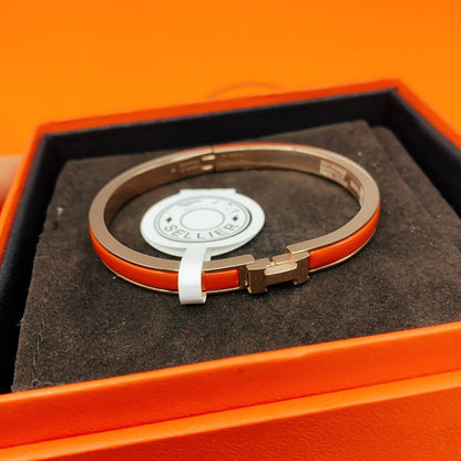 [Super CiCi ]CLASSIC HM CLIC RED 8MM ENAMEL BRACELET