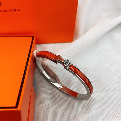 [Super CiCi ]CLASSIC HM CLIC RED 8MM ENAMEL BRACELET