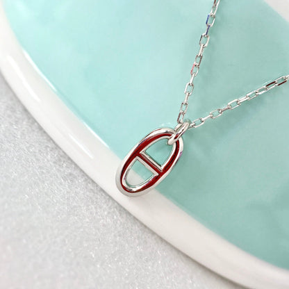 [Super CiCi ]HM PIG NOSE NECKLACE