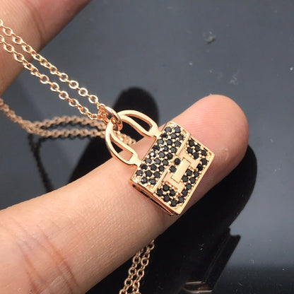 [Super CiCi ]HM NECKLACE ARZalynL BLACK DIAMOND