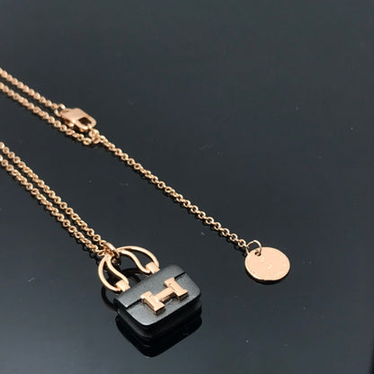 [Super CiCi ]WOMEN'S HM AMULETTES CONSTANCE PENDANT NECKLACE
