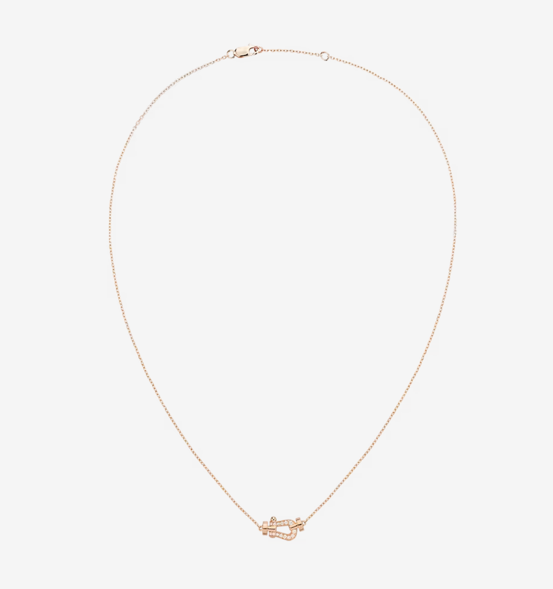 [Super CiCi ]FORCE 10 DIAMOND PINK GOLD NECKLACE MINI MODEL