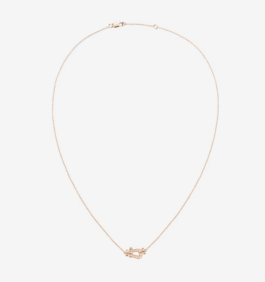 [Super CiCi ]FORCE 10 DIAMOND PINK GOLD NECKLACE MINI MODEL