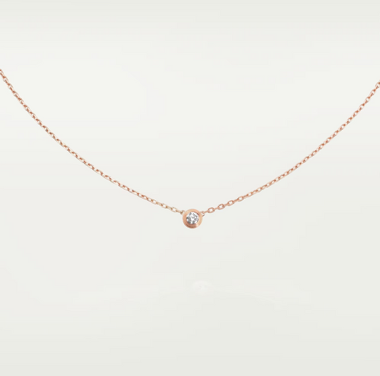 [Super CiCi ]DAMOUR DIAMOND NECKLACE
