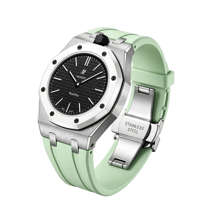 [Super CiCi]Royal Oak Pop Exclusive Steel Case & Silicone Strap With Cradle