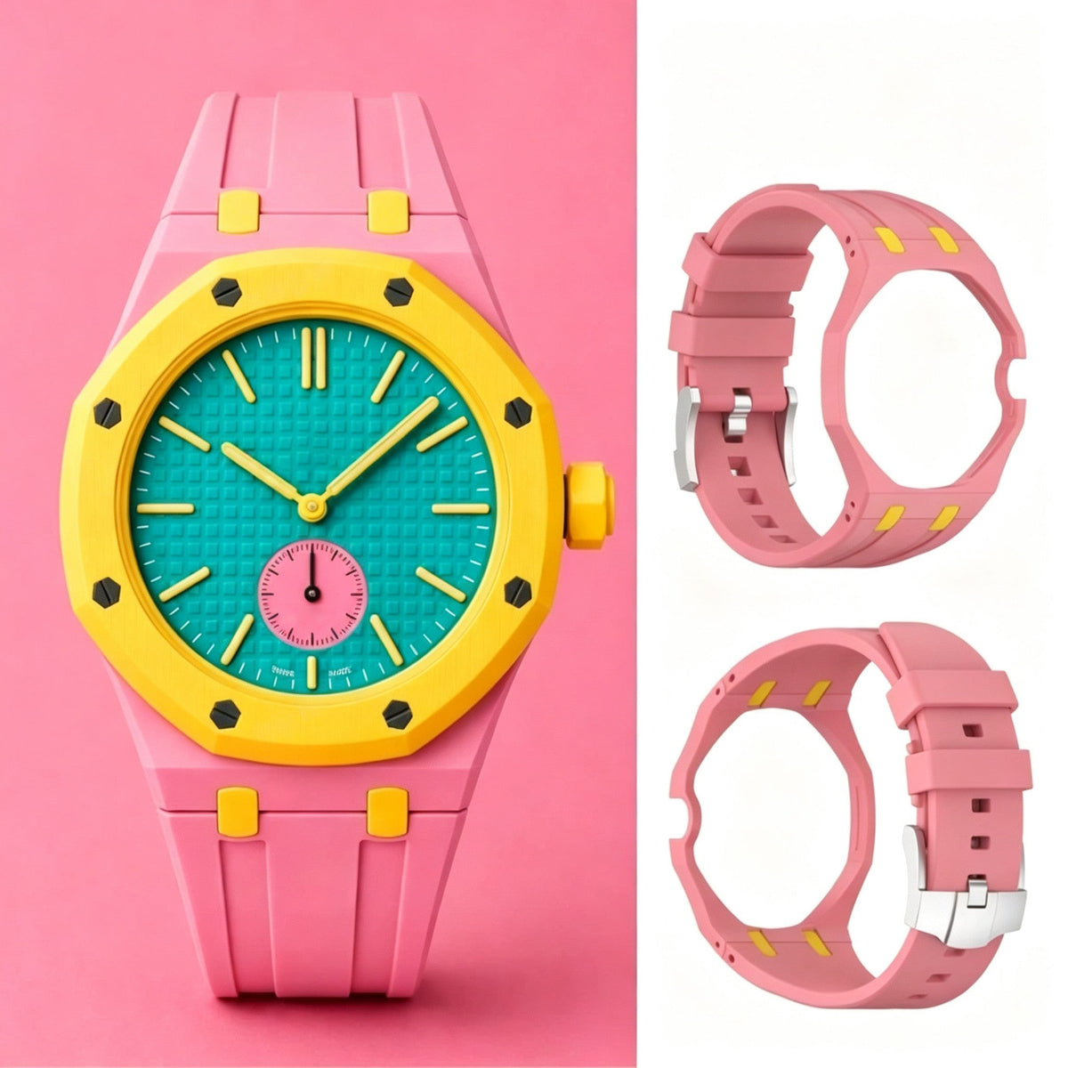 [Super CiCi]ROYAL OAK POP EXCLUSIVE RUBBER STRAP