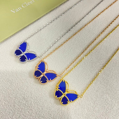 [Super CiCi] 2026 NEW LUCKY BUTTERFLY 1 MOTIFS NECKLACE