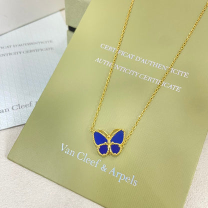 [Super CiCi] 2026 NEW LUCKY BUTTERFLY 1 MOTIFS NECKLACE