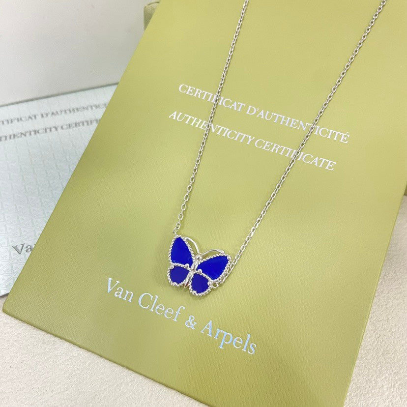 [Super CiCi] 2026 NEW LUCKY BUTTERFLY 1 MOTIFS NECKLACE