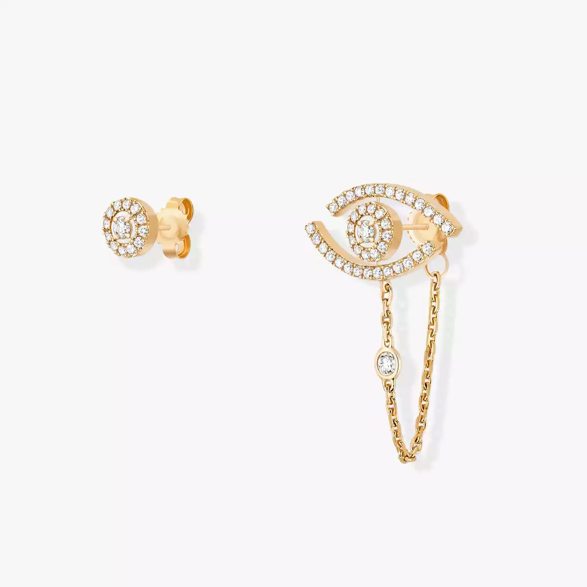 [Super CiCi]Lucky Eye Diamond Earrings