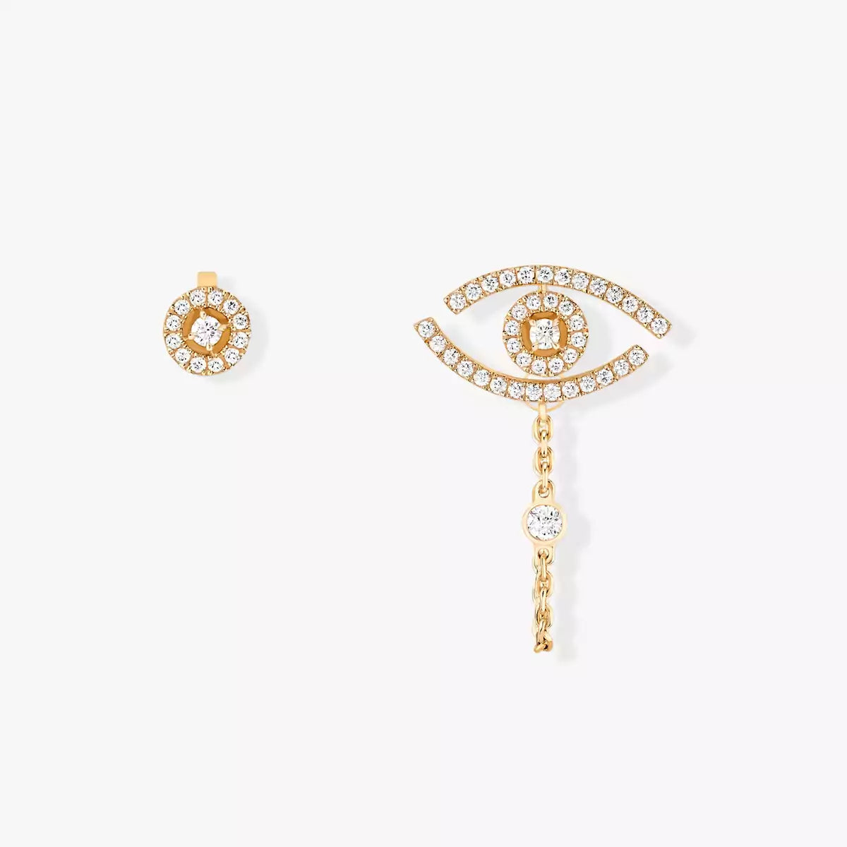 [Super CiCi]Lucky Eye Diamond Earrings
