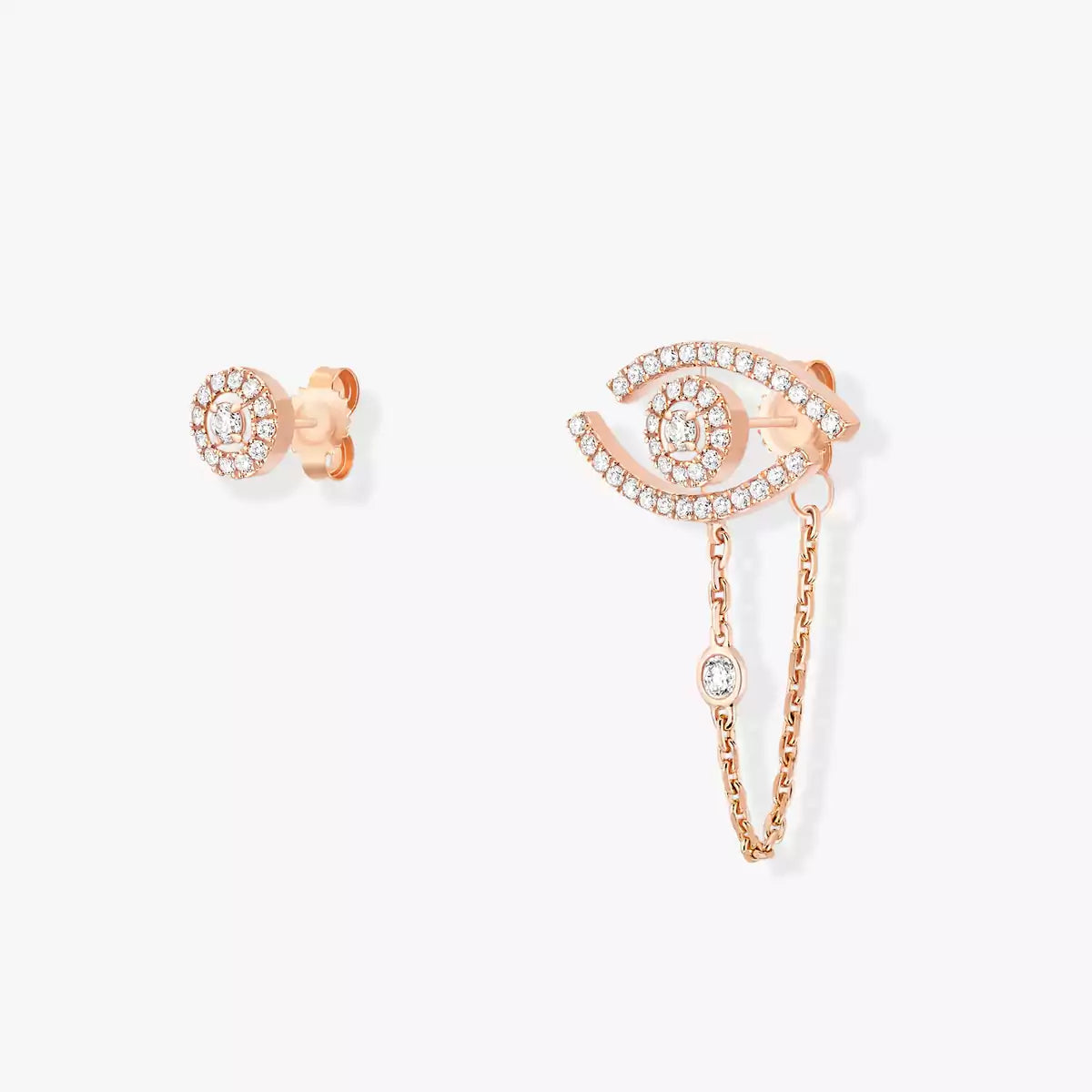 [Super CiCi]Lucky Eye Diamond Earrings