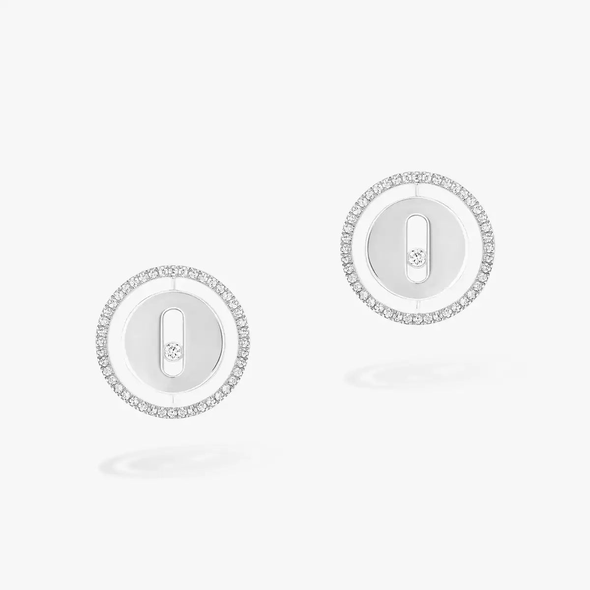 [Super CiCi]Lucky Move Diamond Earrings