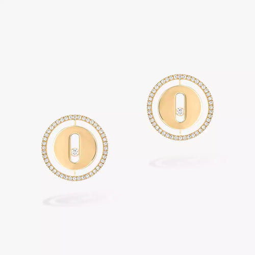 [Super CiCi]Lucky Move Diamond Earrings