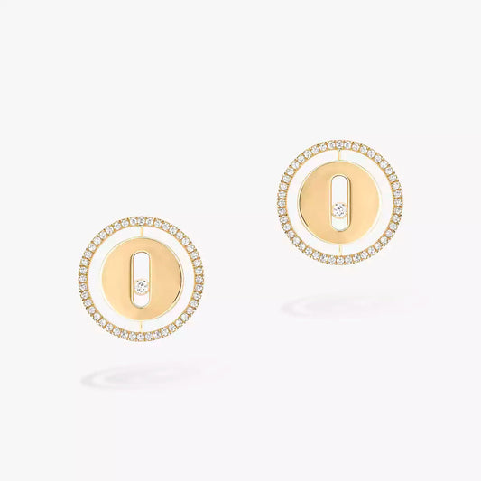 [Super CiCi]Lucky Move Diamond Earrings