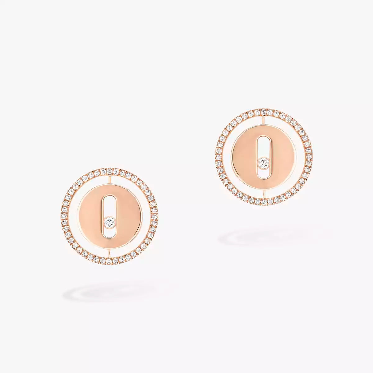[Super CiCi]Lucky Move Diamond Earrings