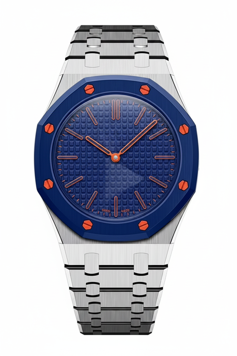 [Super CiCi]OAK POP EXCLUSIVE SILVER STEEL STRAP