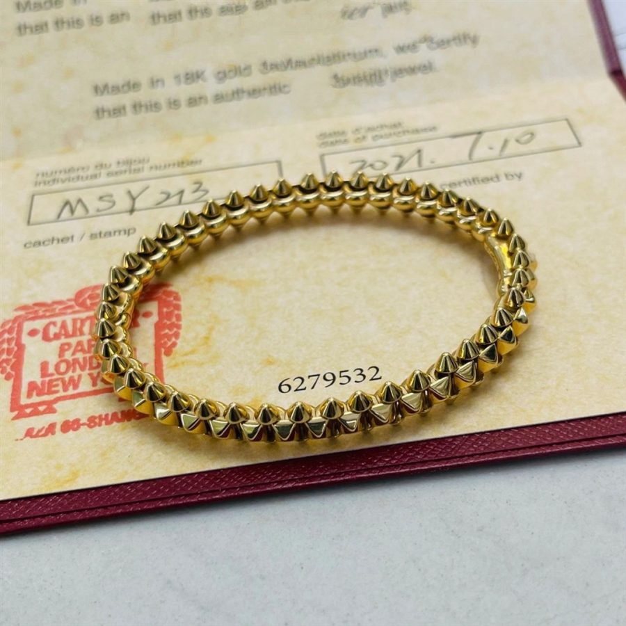 [Super CiCi ]CLASH GOLD BRACELET