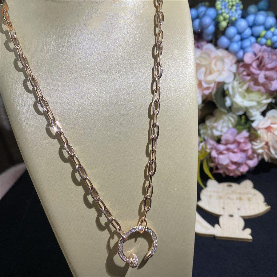 [Super CiCi ]JUSTE NECKLACE DIAMONDS