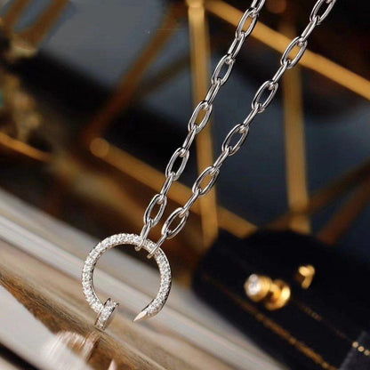 [Super CiCi ]JUSTE NECKLACE DIAMONDS