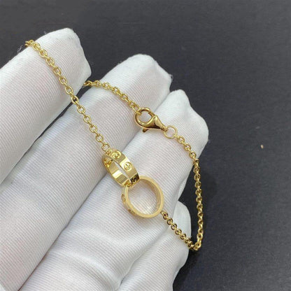 [Super CiCi ]LOVE BRACELET DOUBLE RING