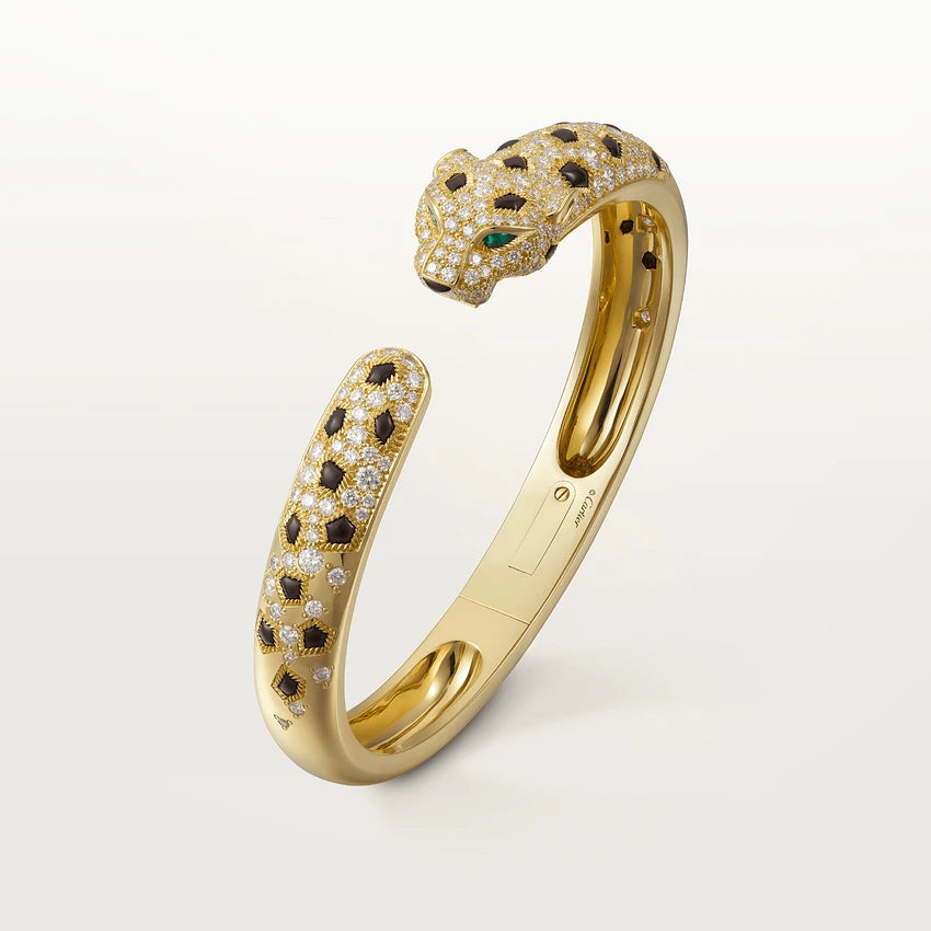 [Super CiCi ]PANTHERE BIG BRACELET DIAMONDS