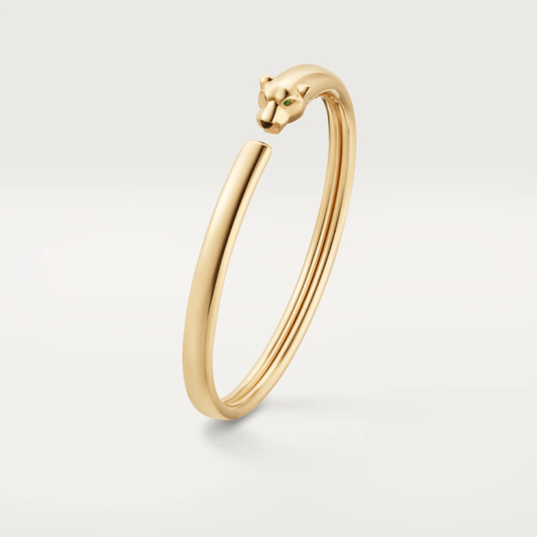 [Super CiCi ]PANTHERE GOLD OPEN BRACELET