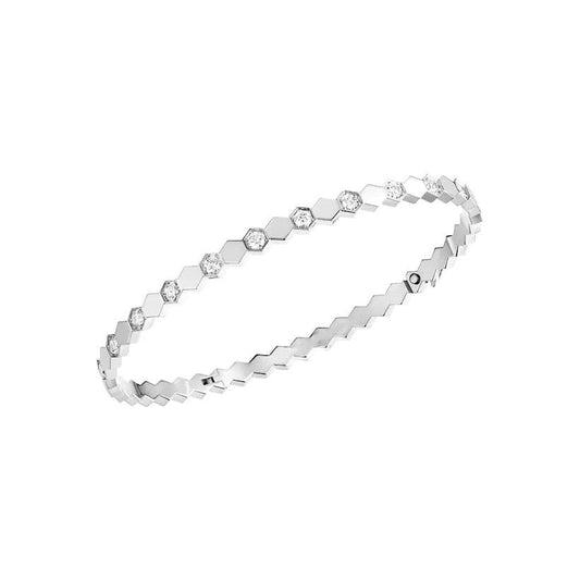 [Super CiCi ]BEE LOVE SILVER DIAMOND BRACELET