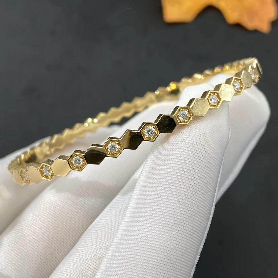 [Super CiCi ]BEE LOVE GOLD DIAMOND BRACELET