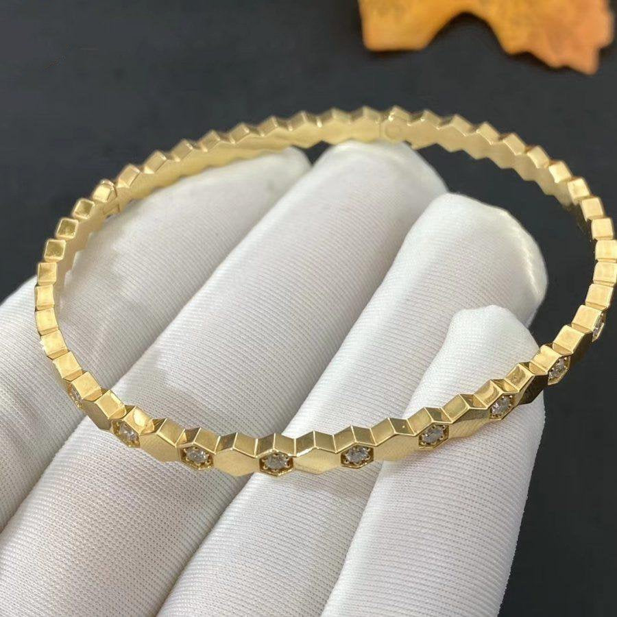 [Super CiCi ]BEE LOVE GOLD DIAMOND BRACELET